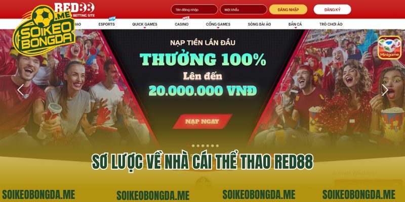 Sơ lược về nhà cái thể thao Red88